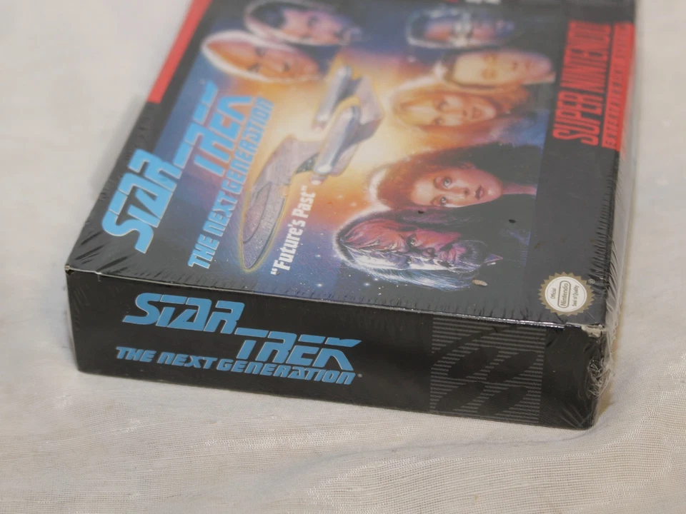 STAR TREK The Next Generation Furure's Past SNES Cartridge NEW - Image 2 of 4
