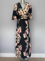 Angel sleeves Maxi dress size 16