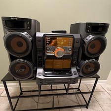 Y2K Sony LBT-ZX66i Hi-Fi Stereo System with 5-Disc CD Changer Speakers & Remote