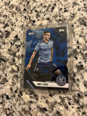 2019 Topps MLS Blue /99 James Sands RC Rookie Nycfc USMNT