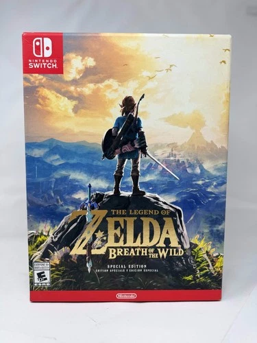 Legend of Zelda Breath of the Wild Special Edition Nintendo Switch New Sealed