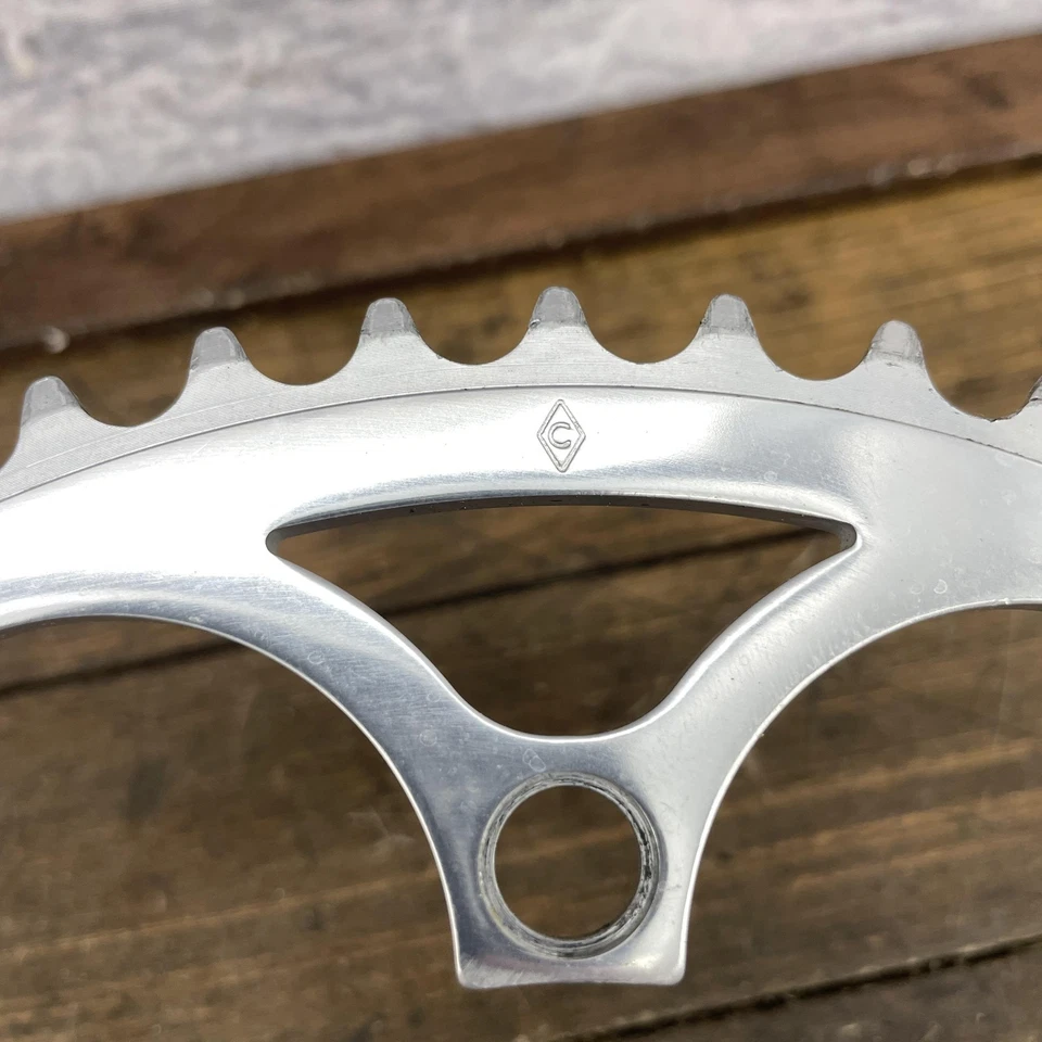 Vintage Campagnolo Chainring 53t 10 Speed C10 135 BCD Made in Italy Road Bike - Image 3 of 4