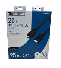 Utilitech 25 foot 4K HDMI Cable