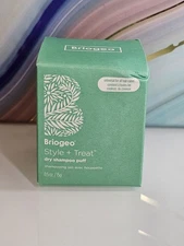 Briogeo Style + Treat Dry Shampoo Puff 0.5 Oz Full Size Universal