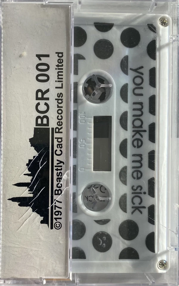 BLACK AND WHITE - YOU MAKE ME SICK TAPE JAPAN PUNK SAVAGES ELESICK ROUGH STUFF - Image 2 of 2