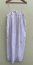 Victoria's Secret Gold Label Vintage 80 s Pink Cotton Maxi Nightgown Slip Size M