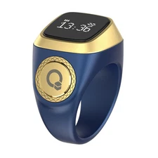 Smart Tasbih Tally Counter Ring For Muslims Zikr Digital Tasbeeh 5 Prayer