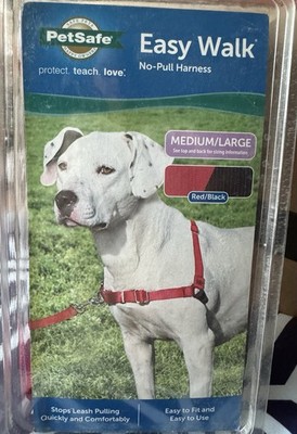 Petsafe EWH-HC-M-RED Non-Pull Walking Harness (Medium/Large) Red/Black