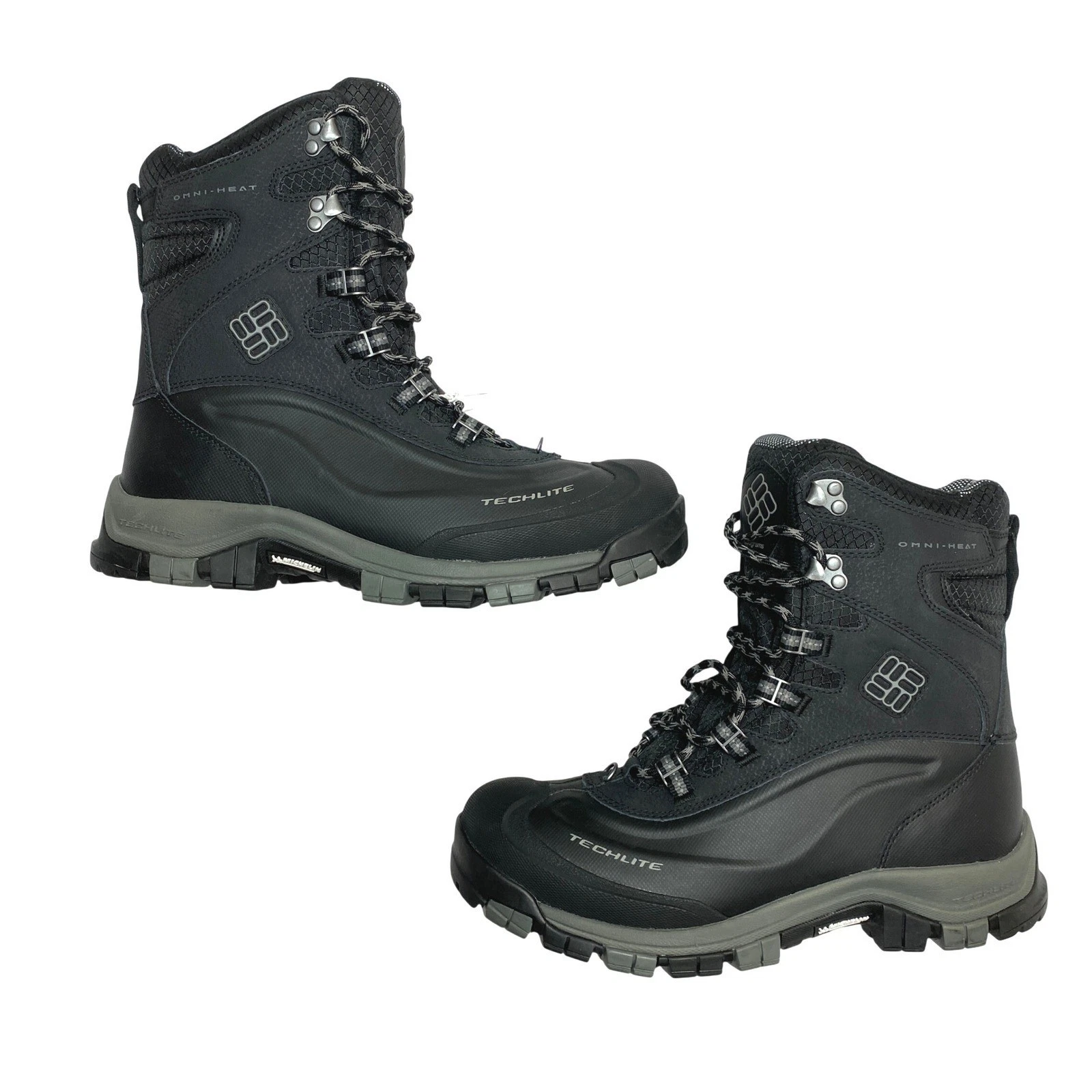 Columbia Bugaboot Plus III Snow Boots Mens 9.5 Black Omni-HeatWide BI2745-010
Opens in a new window