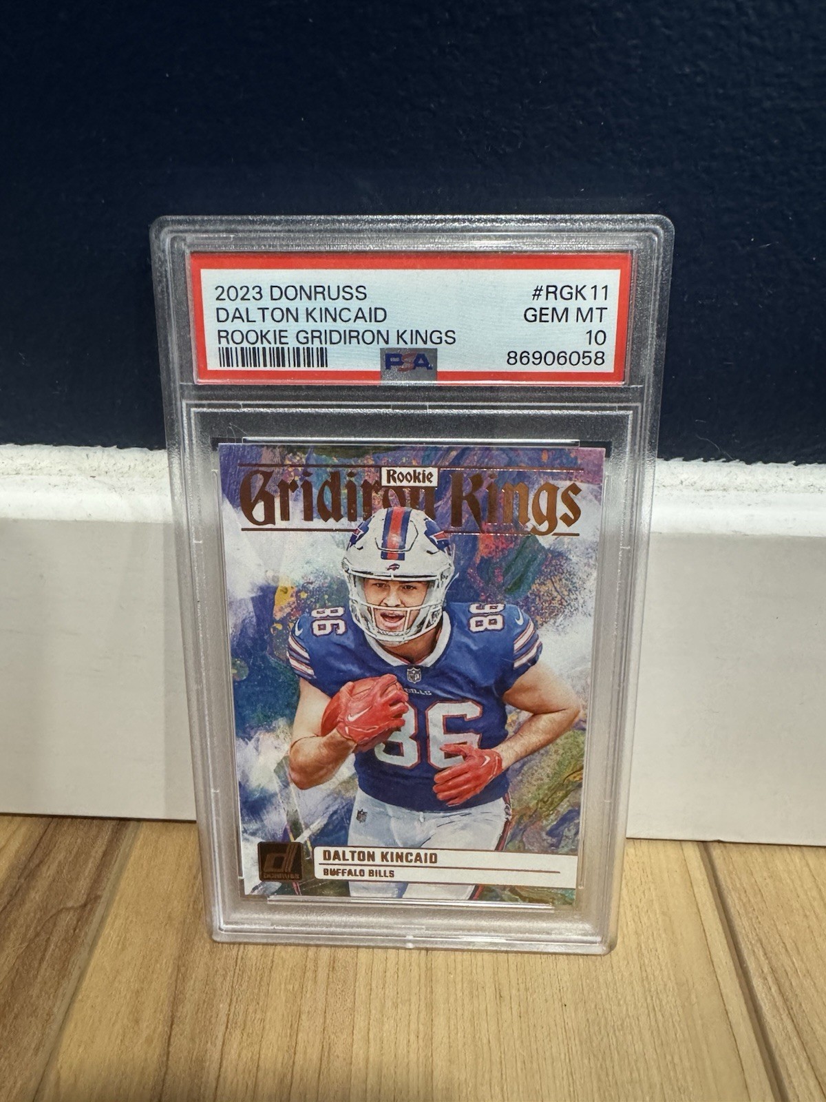 Dalton Kincaid Panini Donruss Rookie Gridiron Kings #RGK11 Base