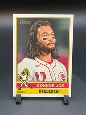 2025 Topps Heritage High Number #569 Connor Joe, Cincinnati Reds