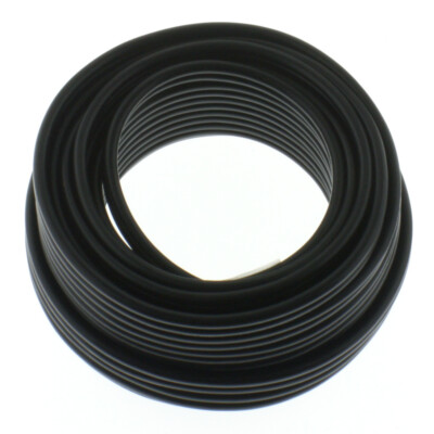 Lautsprecherkabel RUND 2x2,5mm² - schwarz - 100m Spule - PA Installationskabel -