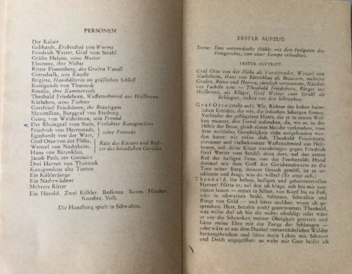 TB Heinrich von Kleist - Das Käthchen von Heilbronn (1963) Schauspiel Reclam - Imagen 5 de 8