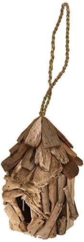 VIE Naturals Driftwood Rotonda Birdhouse, 25 cm Taglia, (H0e)