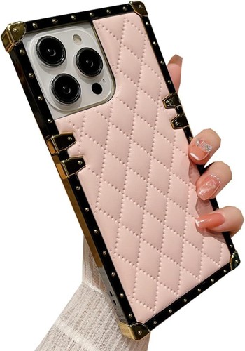 For iPhone 15 Pro Max Luxury Golden Corner Decoration Shockproof Case - 第 33/39 張圖片