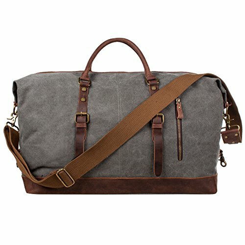 mens canvas holdall