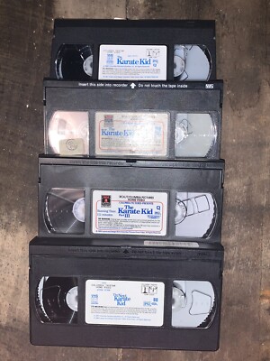The Karate Kid VHS (Quadruple Feature) | eBay