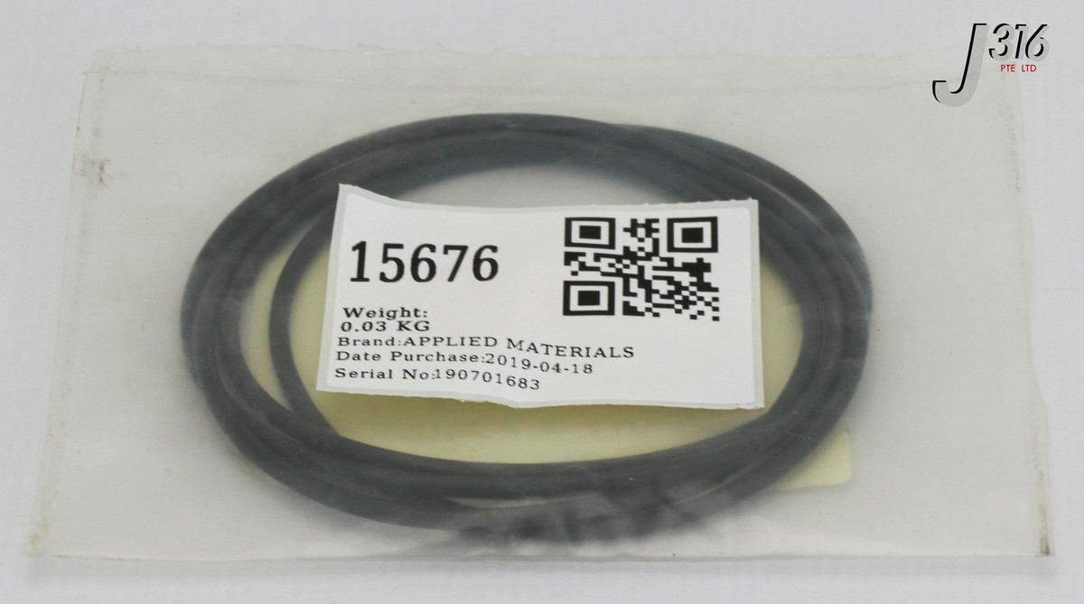 ライブ写真「12」 15676 APPLIED MATERIALS O RING VIT 7.734ID x.139 (NEW) 3700-01056
