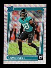 2021 OPTIC PREMIUM BOX SET WAVE PRIZM #278 ANDRE CISCO RC 2/299 SMUDGE MARKS
