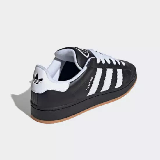 adidas Campus 00s Leather Core Black Footwear White JH5597