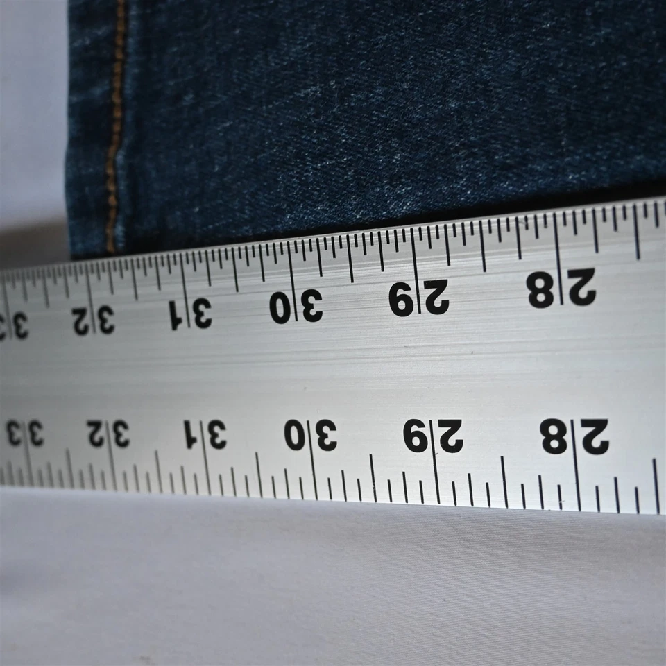 TwentyX Wrangler 42x34 33 Extreme Relaxed Dark Bold Stitch Stretch Mens Jeans - Image 4 of 4