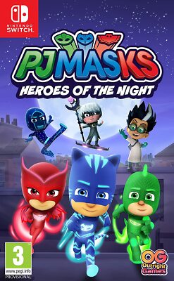 PJ MASKS Helden der Nacht - Nintendo Switch Spiel - NEU OVP