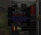 NonLadder ✶ Moser's Blessed Circle✶ 25 All Res Shield 2OS Diablo 2 D2R - PC Xbox