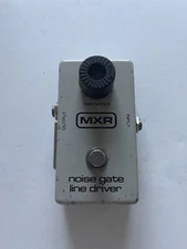 MXR Noise Gate Line Driver Rare Vintage 1980 Block Logo Guitar Effect Pedal