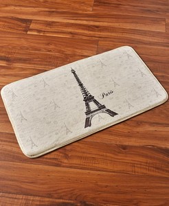 Paris Eiffel Tower Bathroom Decor Collection Shower Curtain Hooks Sink Set Rug Ebay