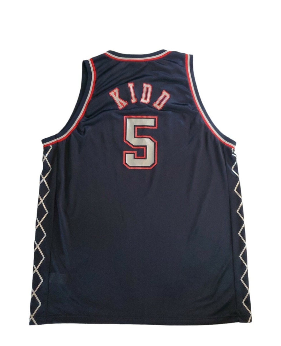 Champion Vintage New Jersey Nets Jason Kidd Athletic Cut