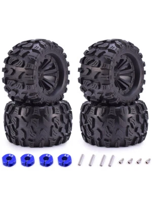 ZD Racing 12mm HEX 125mm Räder Reifen für 1/10 Monster Truck RC Car