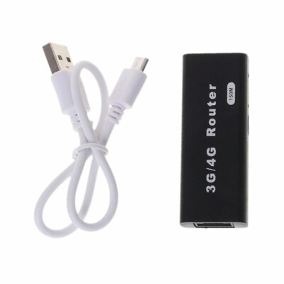 Small Wifi Router Mini Portable 3G/4G WiFi Router - 150Mbps, 802.11b/g ...