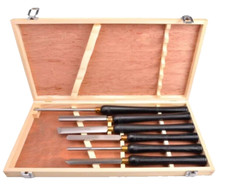 6 pieces turning tools woodworking turning tools high-speed steel