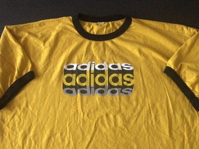 RARE VINTAGE Adidas Ringer Tee (Menâs 3XL) | eBay
