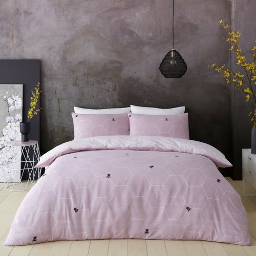 DUVET COVER SET & Pillow Case Poly Cotton Bedding Reversible Quilt DOUBLE Size - Picture 50 of 355