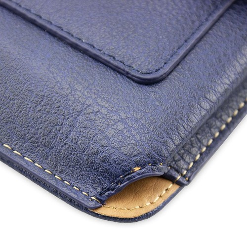 caseroxx Borsa all'aperto per Uhans K5000 in azzurro fatto di vera pelle - Foto 3 di 7