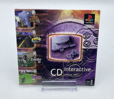 Sony PlayStation 1 INTERACTIVE CD SAMPLER DISC Vol 9 Demo PS1 BRAND NEW 1998/99