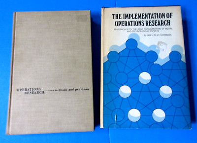 Operations Research: Methods and Problems - Sasieni  HC 1963 +The Implementation