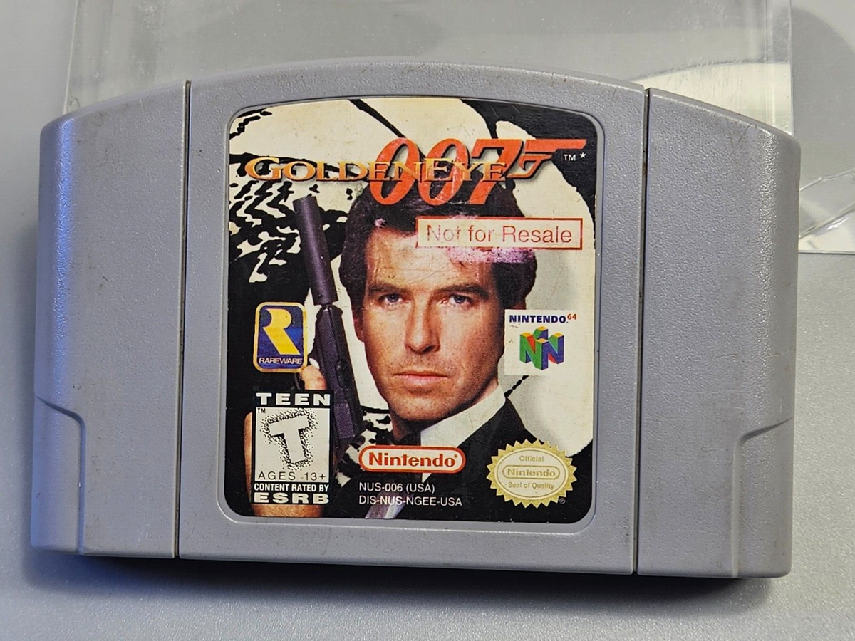 GoldenEye 007 [Not For Resale] Nintendo 64 Not for Resale- N64 NFR