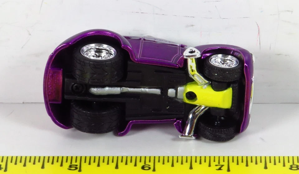 2007 Series 1 Release 1941 Willys 41 Coupe Blower Purple Silver Diecast 1:64 - Image 3 of 4