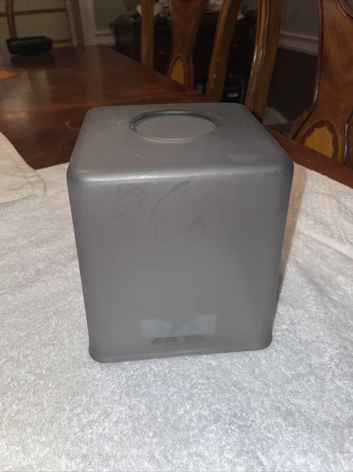 Cubierta Hox de tejido de plástico gris Interdesign Foto 3 de 4