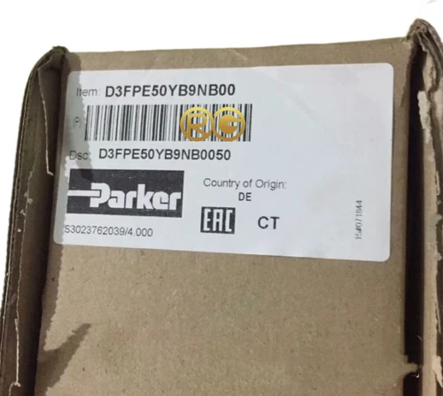 NEW Parker D3FPE50YB9NB00 Proportional Directional Valve DHL fast shipping