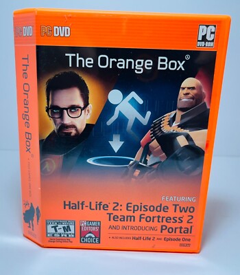 Half Life 2 Episode 1 & 2 also Team Fortress 2 & Introducing Portal PC games.
