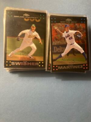 Pick From List : 2007 Topps Chrome Baseball Cards, some refractors