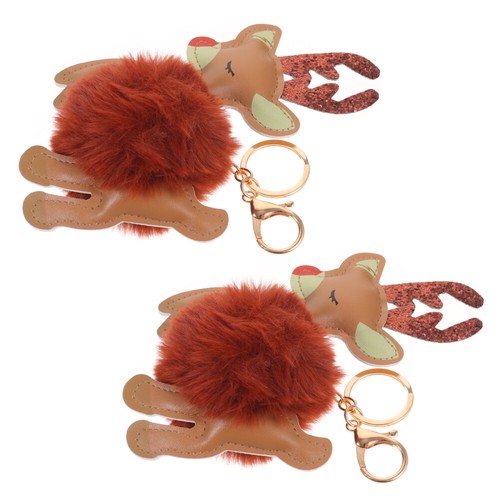5 Count Kette Elch Schlüsselanhänger Für Modebewusste Damen - Bild 2 von 12