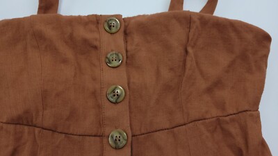 Womens Forever 21 Long Brown Dress Size Small | eBay