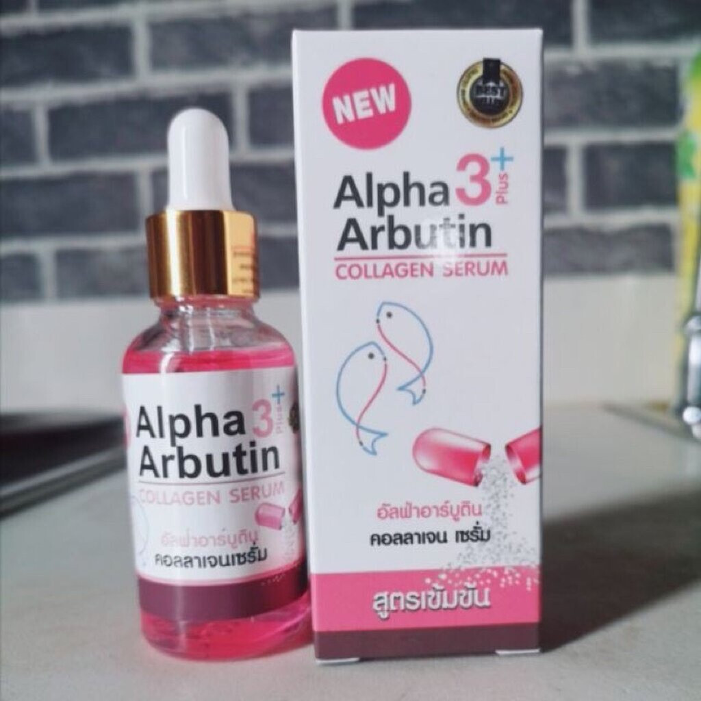 Lot De 2 Sérums Alpha 3 Plus Collagène - Blanchissant & Anti-âge - 40ml Chacun