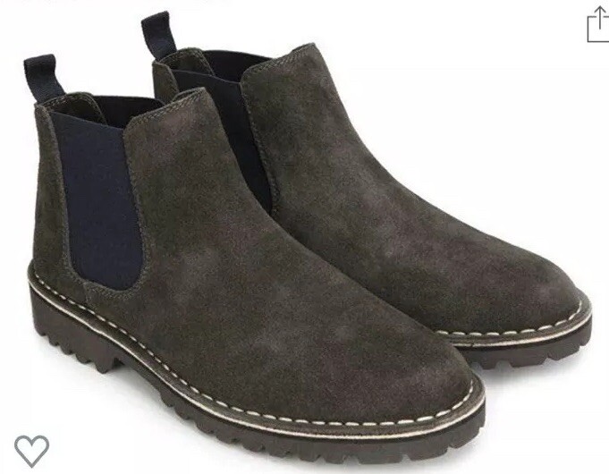 kenneth cole suede chelsea boots