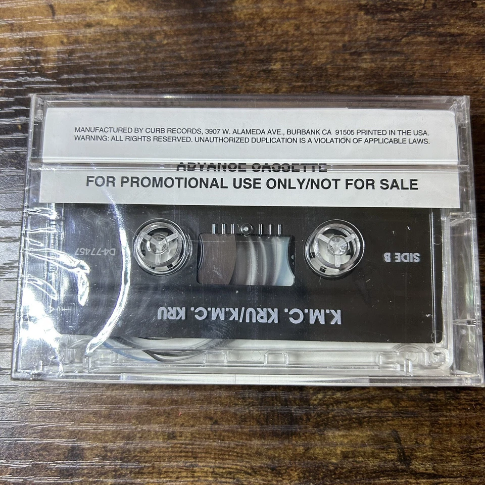 KMC KRU Gettin' Smooth with it 1994 Cassette Tape New and Sealed - Image 2 of 4