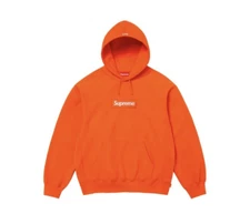 Supreme Box Logo Hoodie (L) Orange FW24 - New Bogo / RARE - ships fast BRAND NEW